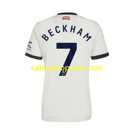 Manchester United Beckham 7 Maglia Terza 2024/2025 Manica Corta